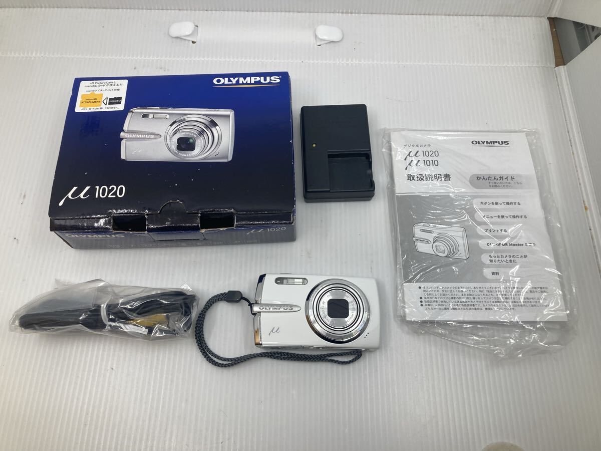 1円 OLYMPUS コンパクトデジタルカメラ μ1020 ミュー1020 デジタルカメラ M1020 オリンパス 現状品 動作未確認 No7-041-1拍卖