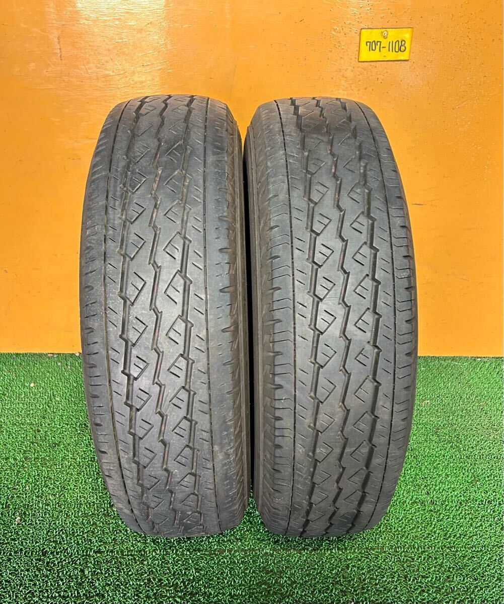 *夏用 195/80R15 107/105L LT BRIDGESTONE V600 *2023年製造 *2本セット拍卖