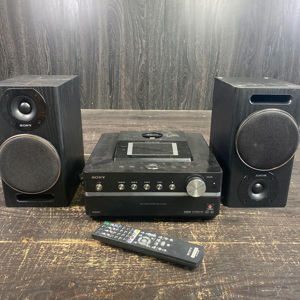 1254 SONY ソニー HDD NETWORK AUDIO SYSTEM HCD-M700HD ジャンク拍卖