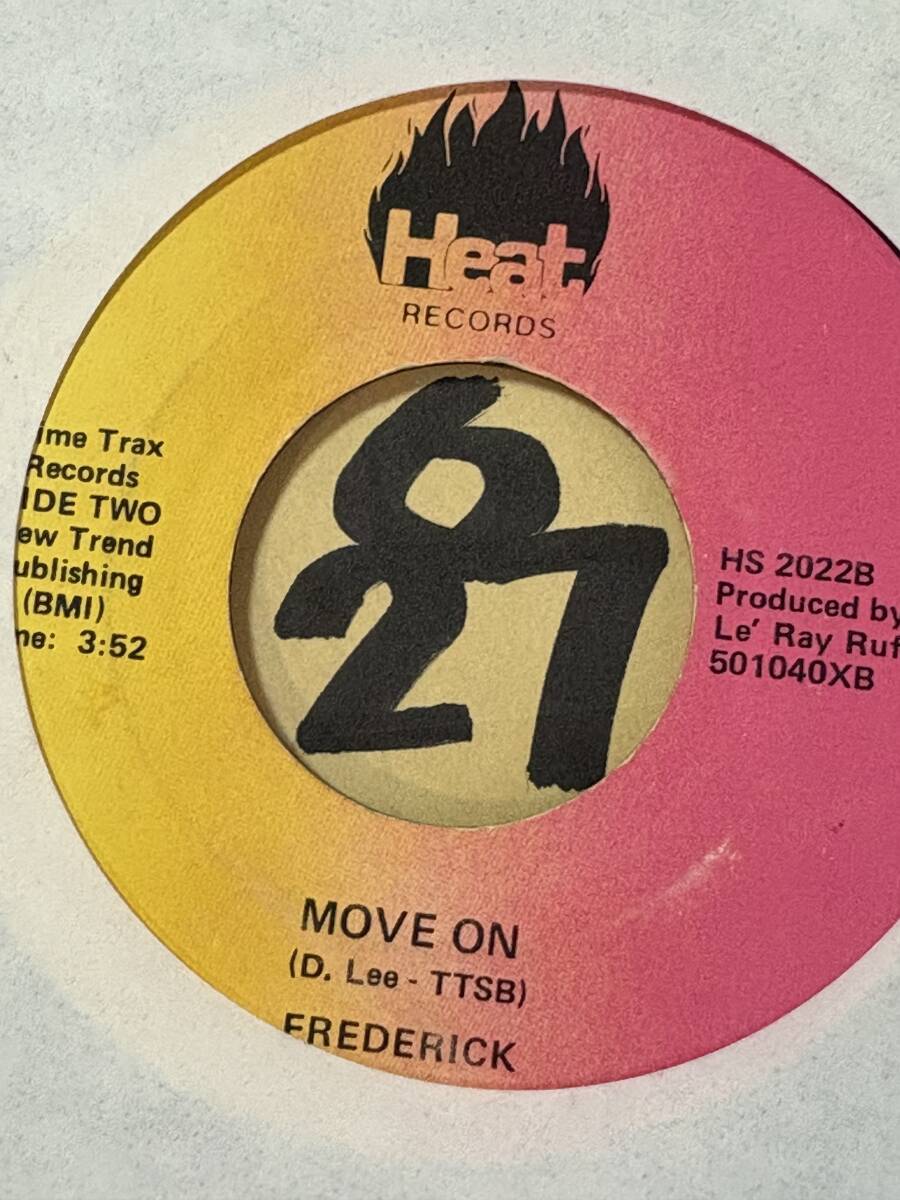 試聴 FREDERICK MOVE ON / GENTLE (CALLING YOUR NAME) 両面EX+拍卖