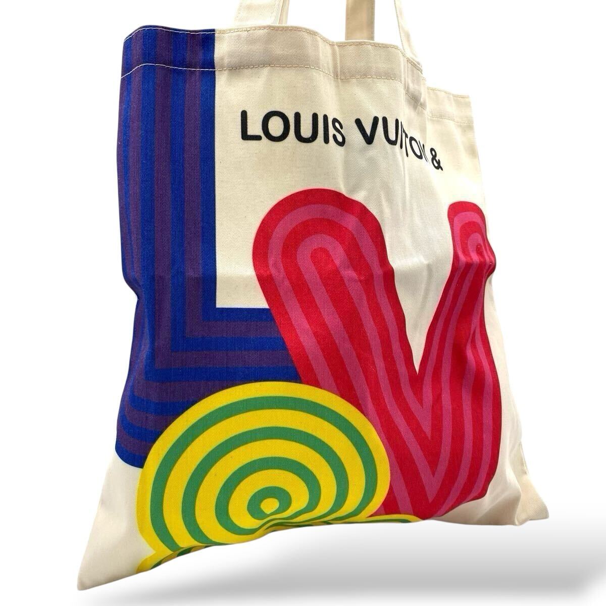 1円 新品未使用 LOUIS VUITTON ルイヴィトン トートバッグ エコバッグ メンズ レディース 手提げ ロゴ拍卖