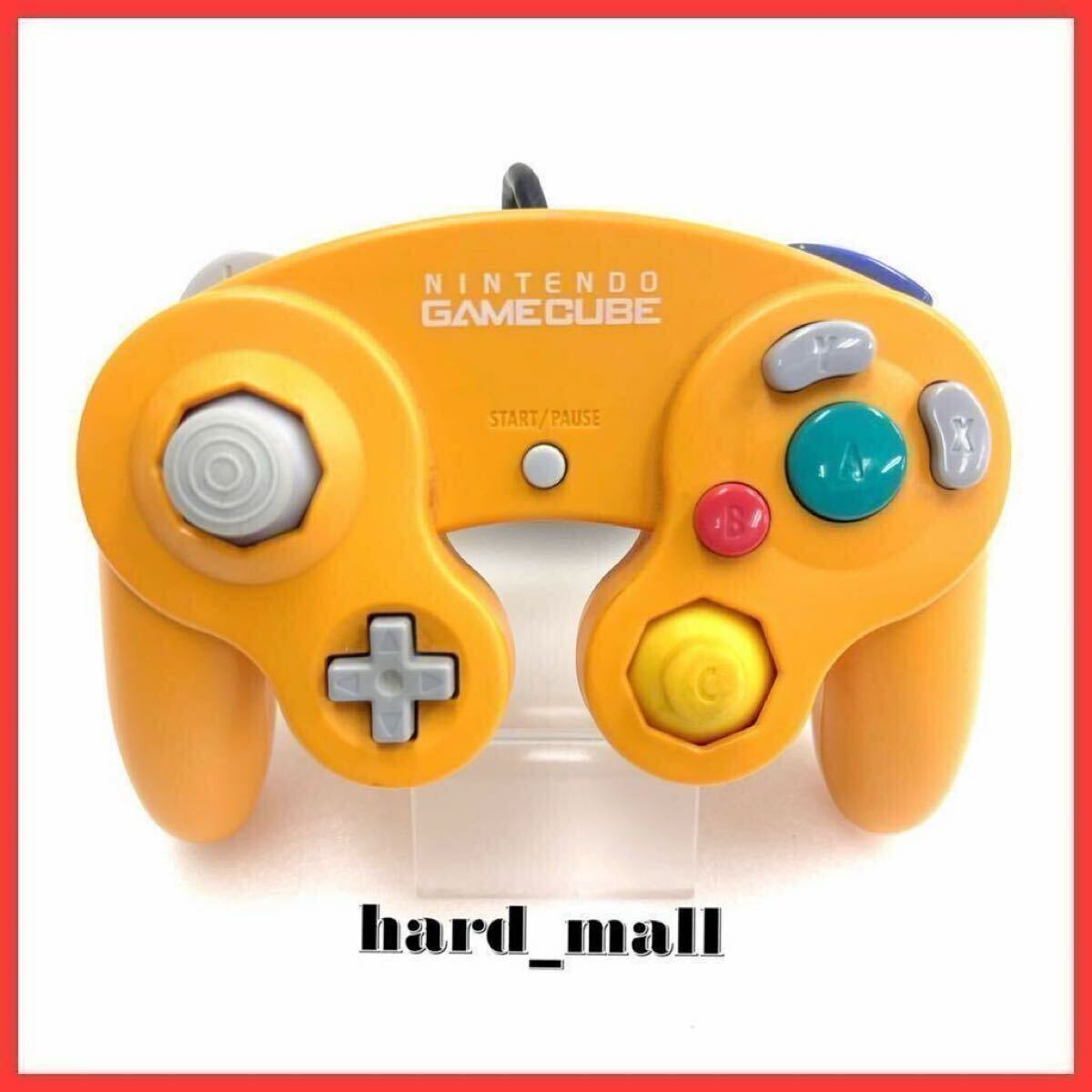【美品】後期型 純正品 任天堂 ゲームキューブ コントローラー オレンジ色 DOL-003 Nintendo GameCube Official Controller Orange 正規品拍卖