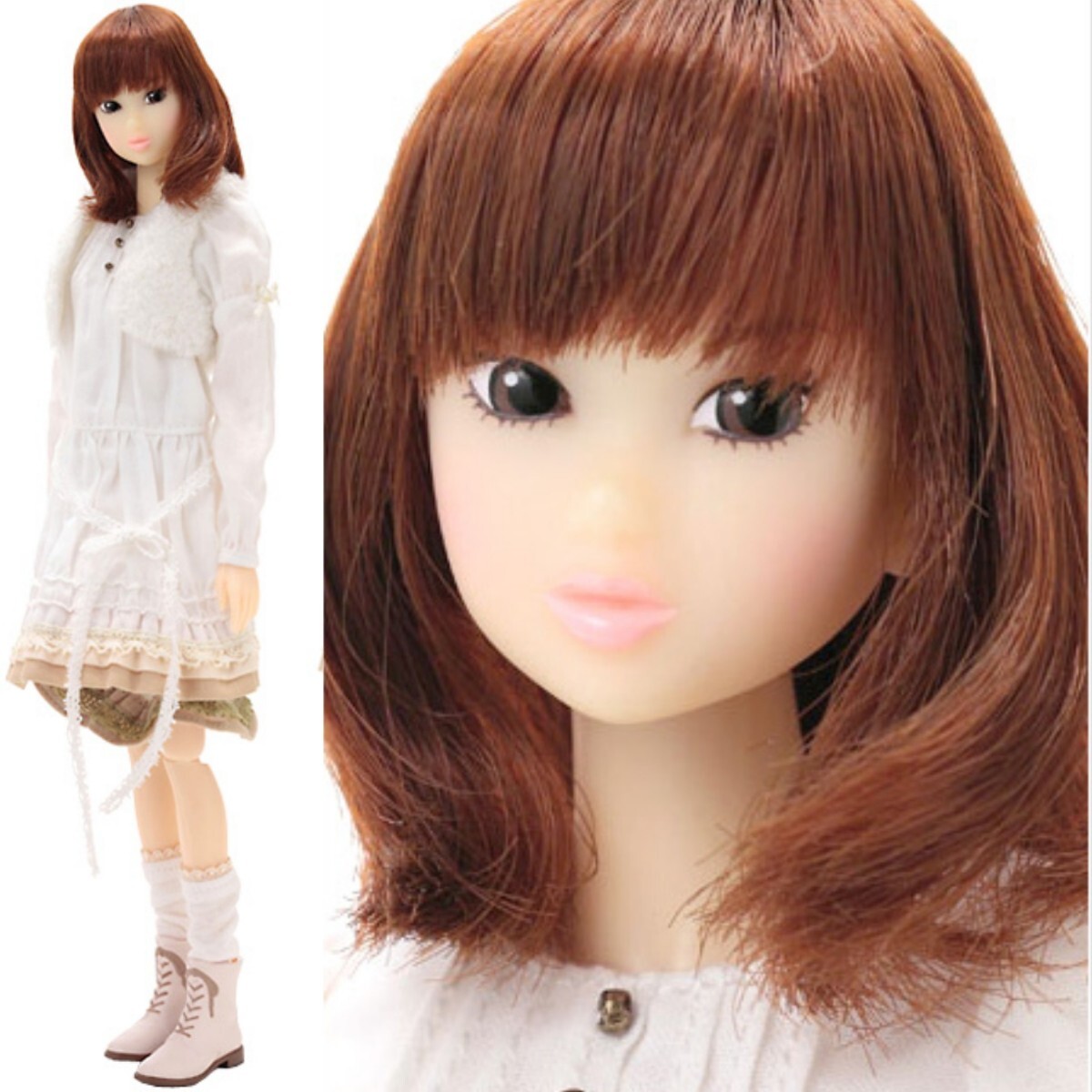 新品未使用●超貴重レア●極美品●フルセット●momokodoll「はつゆきふわり:FLUFFY FIRST SNOW」 momoko doll モモコドール拍卖