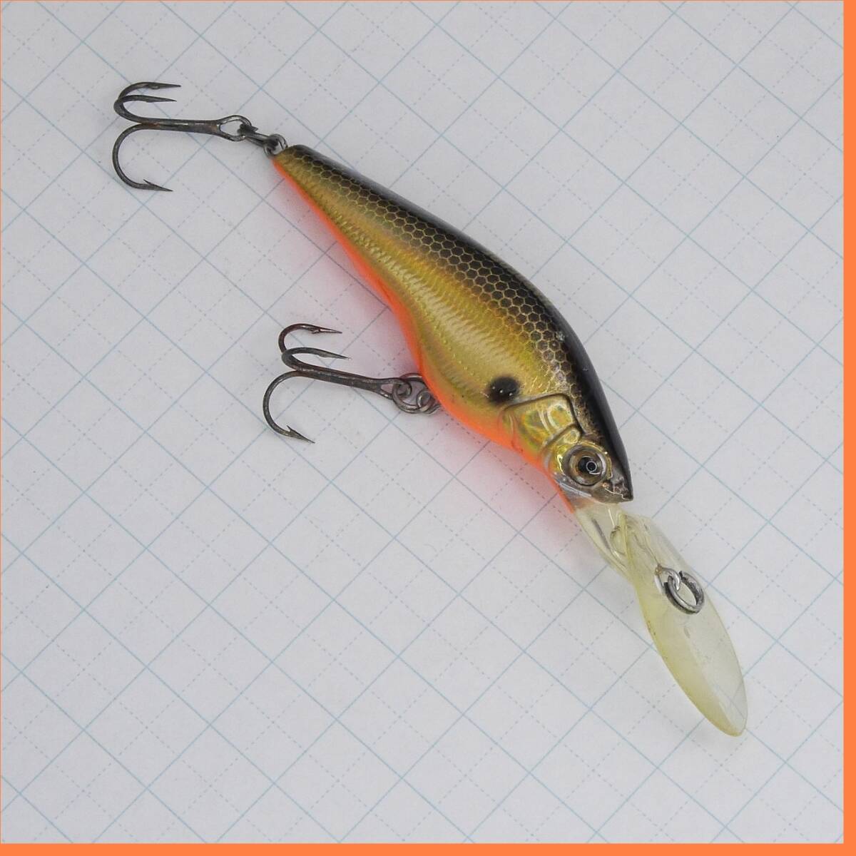 bデュエル ハードコア シャッド SH 60SP レーザーキンクロ ■IB034 HARDCORE SHAD DUEL拍卖