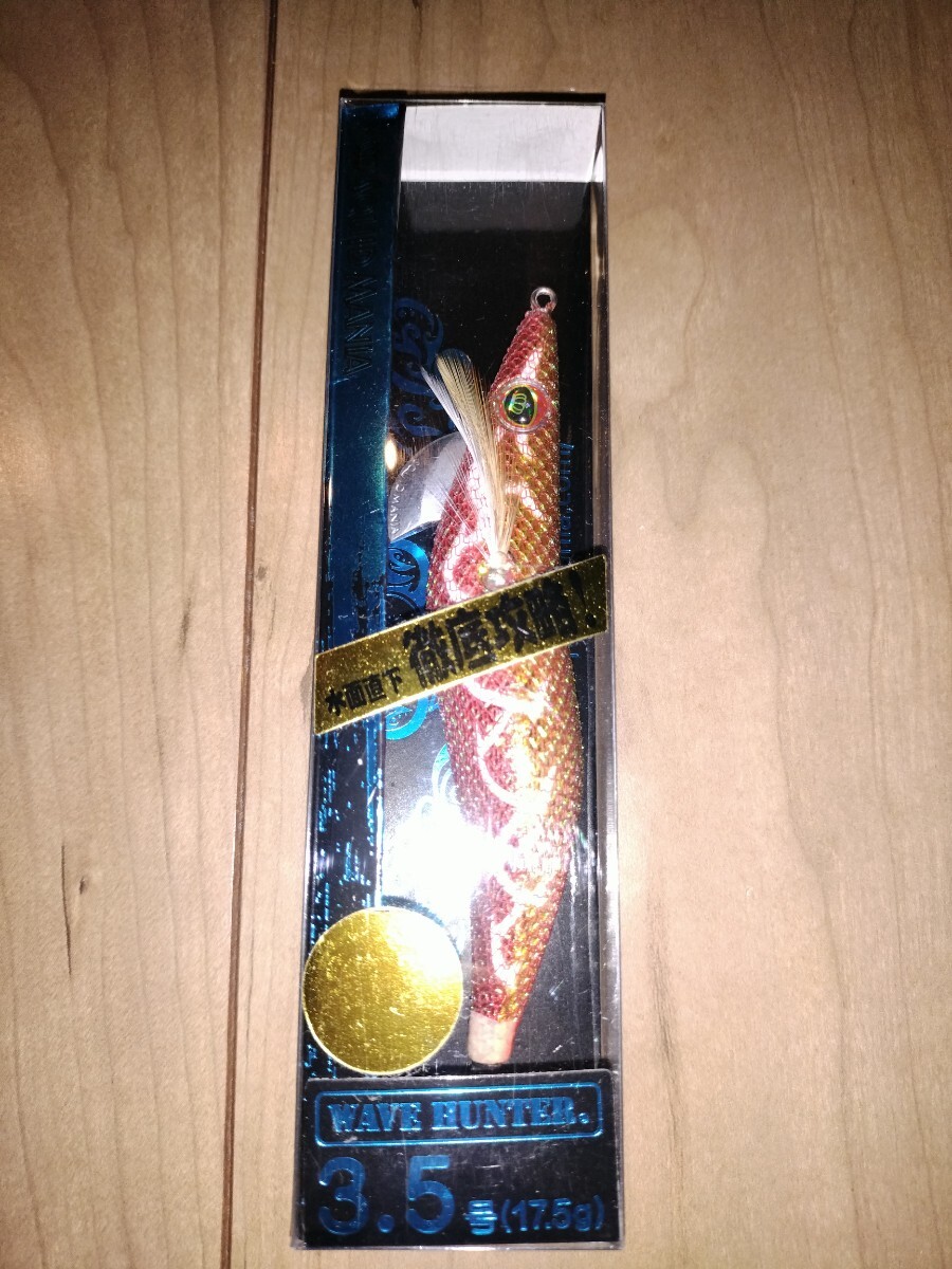 ウェーブハンター 3.5号  オリカラ 唐紅 スクイッドマニア クリックスプロスペック 同梱可能 ワイルドチェイス拍卖