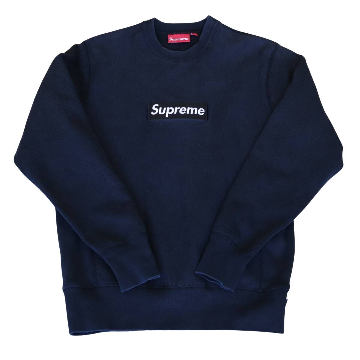 シュプリーム カナダ製 ボックスロゴ スウェット トレーナー 裏起毛 リバースウィーブ ブラック M 中古 / 10879 MK拍卖