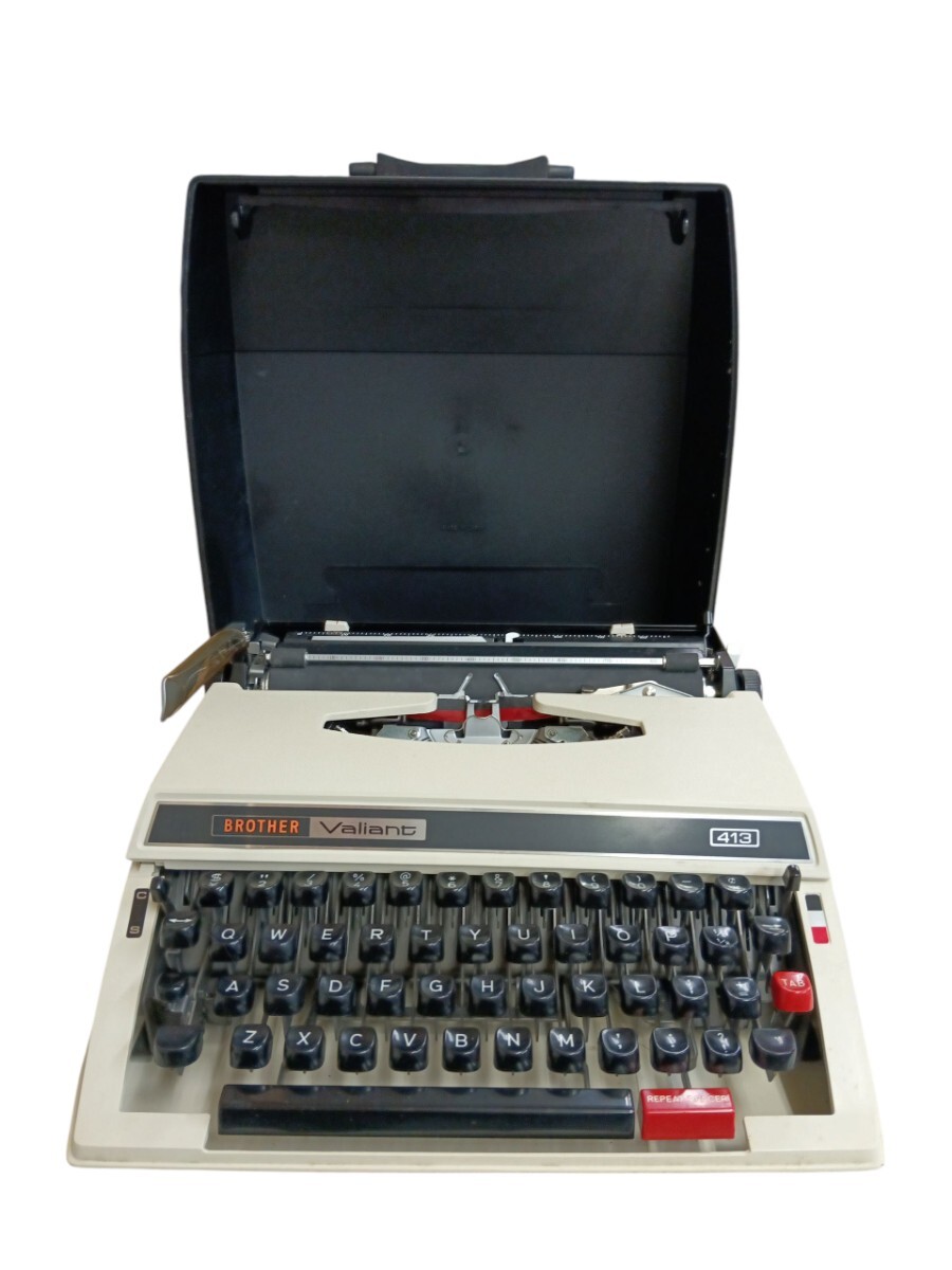 美品 brother ブラザー タイプライター 413 中古 現状品 拍卖