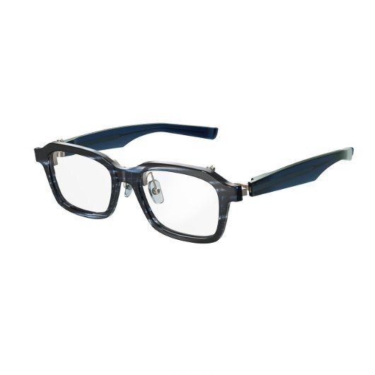 新品 未使用 フォーナインズ 999.9 眼鏡フレーム NPM-58 8134ブルーササ チタンシャーリング メガネ 跳ね上げ拍卖