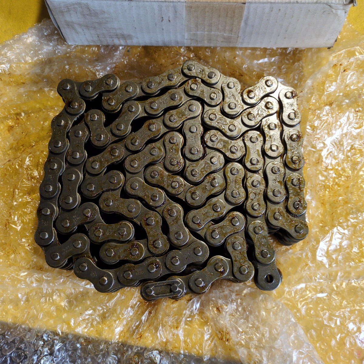 ●152 新明和。パッカー車、ゴミ収集車、集塵車。ローラチェーン、#60−2 110リンク 5−70415−01−0 未使用保管品。拍卖