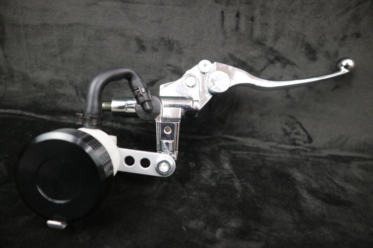 【送料無料】ダブル 別体マスター 黒/ブラック5/8メッキ22.2π CBX400FジェイドCB400FホークCB400TマスターシリンダーCB400SF CBR400F 350F拍卖