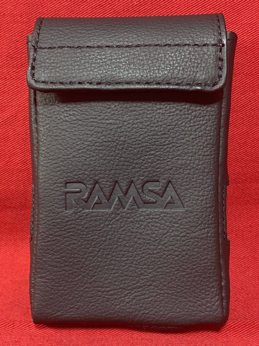 即決!RAMSA 初期型 ワイヤレス送信機 WX-RB410 用 レザーケース 廃盤稀少品 デッドストック 新品未使用品 評価100% ! 本人確認済!拍卖