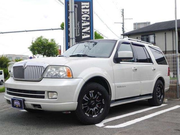 ナビゲーター アルティメイト 5.4 4WD 最終モデル 3NO 8人乗り 革シート SR拍卖