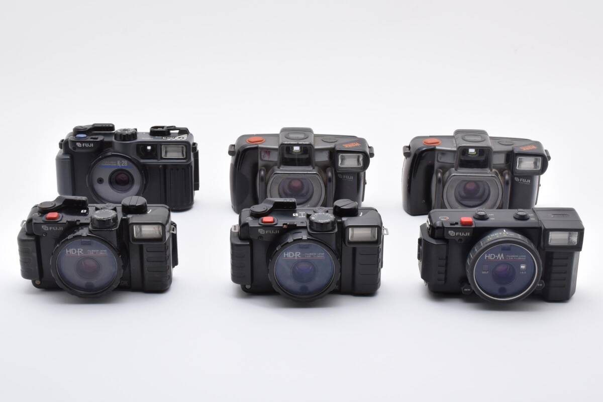 ★訳あり大特価★ 富士フィルム FUJI 工事カメラ K-28/ HD-R x2/ HD-M/ WORK RECORD x2 ★6個 まとめ★ #0806 #968 #0801拍卖