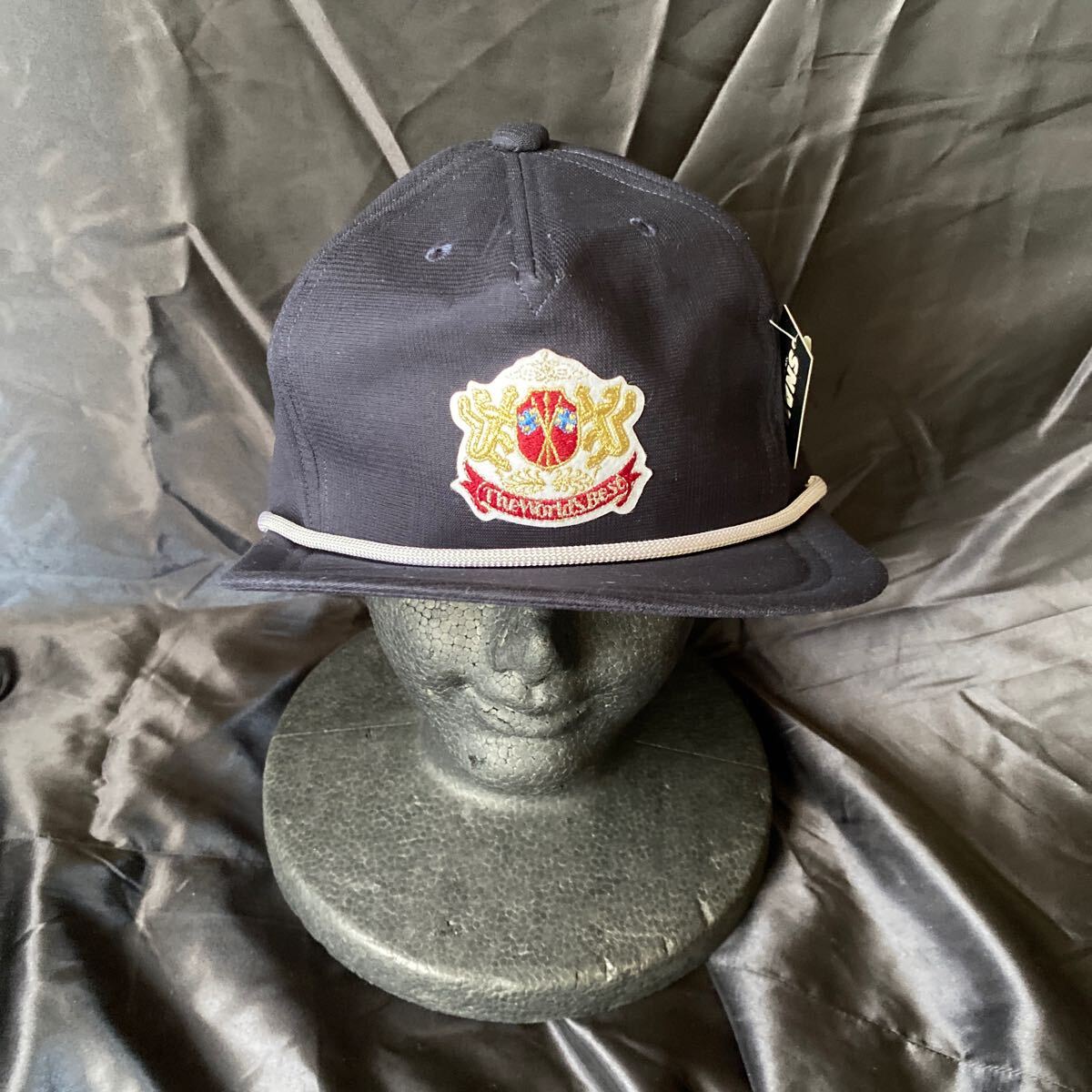 D40【新品未使用】SNAIL キャップ *サイズL ブラック キャップ 帽子 メンズ拍卖