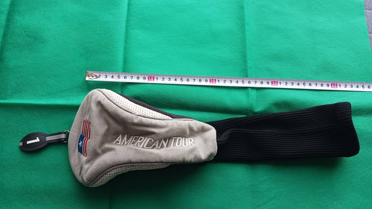 ★★アメリカンツアー AMERICAN TOUR ヘッドカバー 1W用 (黒)E43拍卖