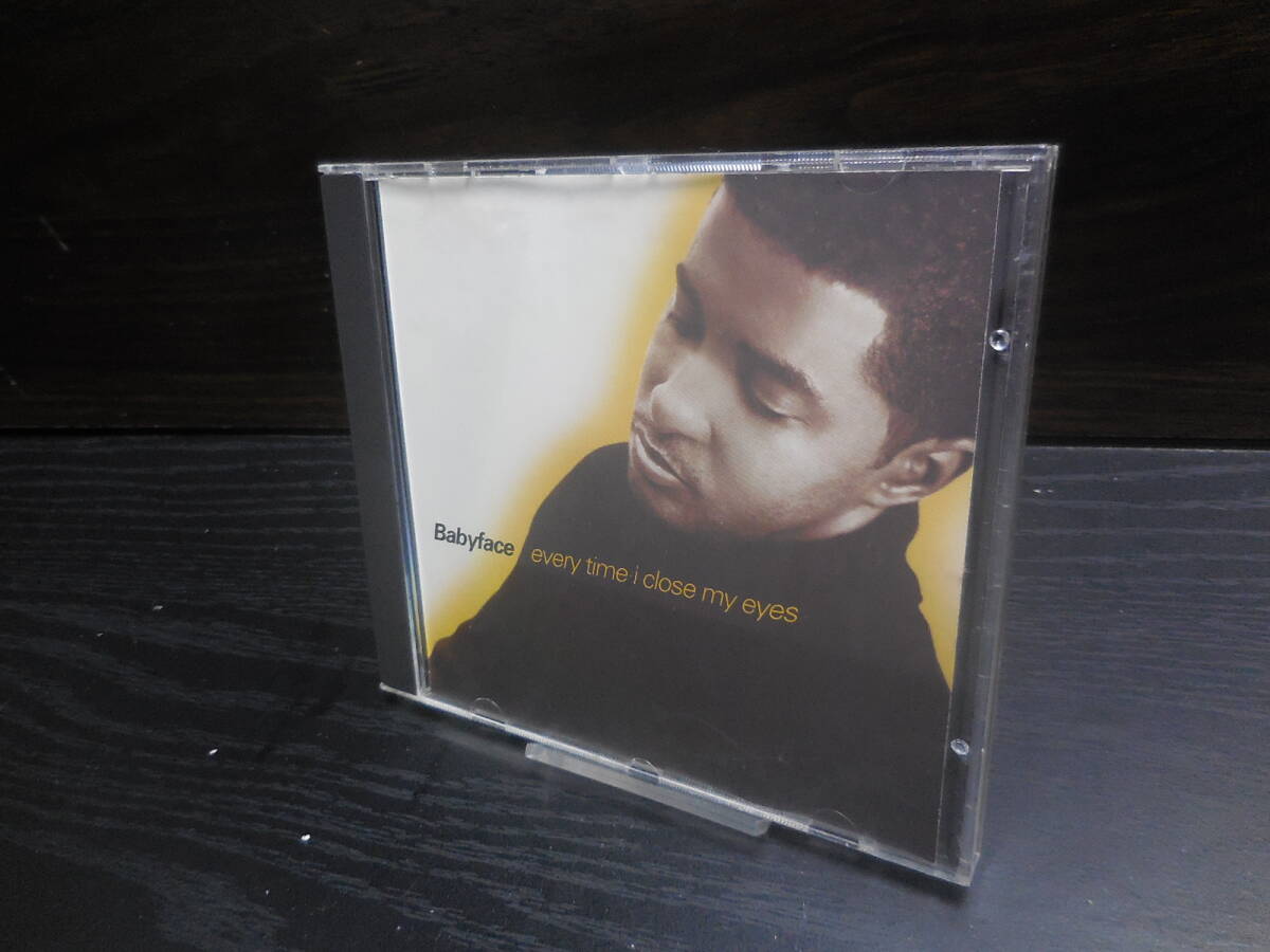 BABYFACE ベイビーフェイス EVERY TIME I CLOSE MY EYES プロモ盤 非売品 プロモーションCD拍卖