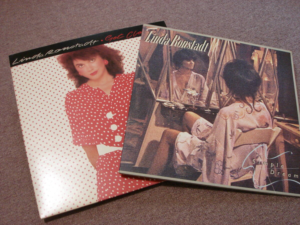 LP Linda Ronstadt Simple Dreams / Get Closer 2枚セット リンダ・ロンシュタット拍卖