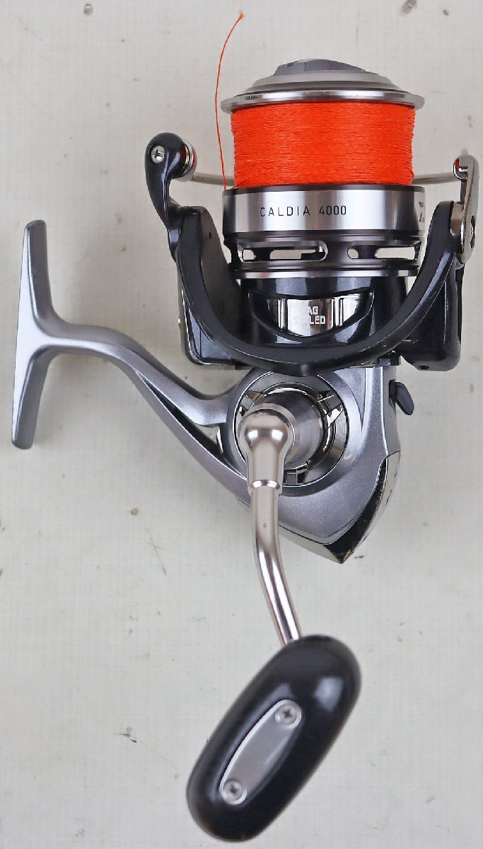 S◎中古品◎釣具 スピニングリール『CALDIA 4000』 カルディア4000 DAIWA/ダイワ マグシールド 型番等詳細不明 ※箱&取扱説明書欠品拍卖