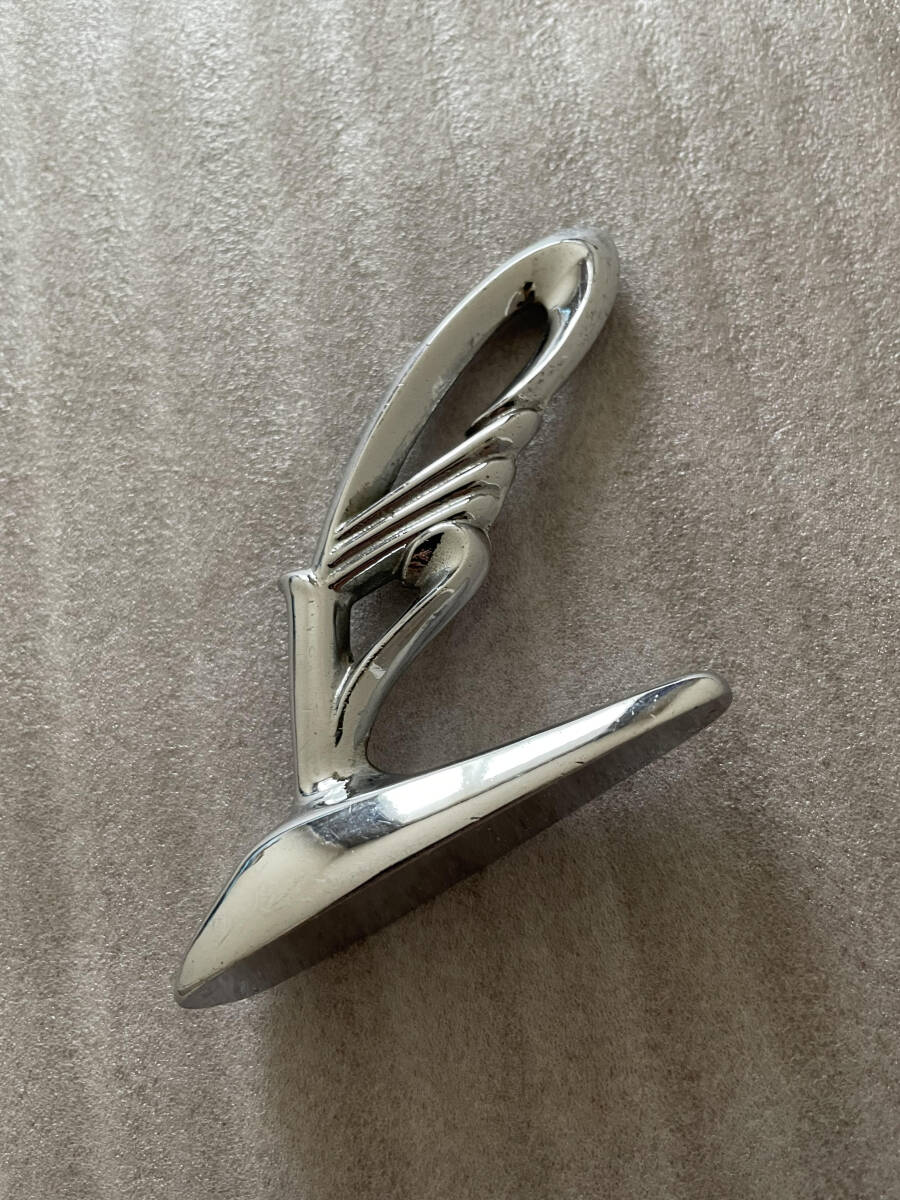 ジャンクション JUNCTIONPRODUCE ボンネットマスコット タイプA シルバー 当時物 入手困難 正規品 VIPCAR拍卖