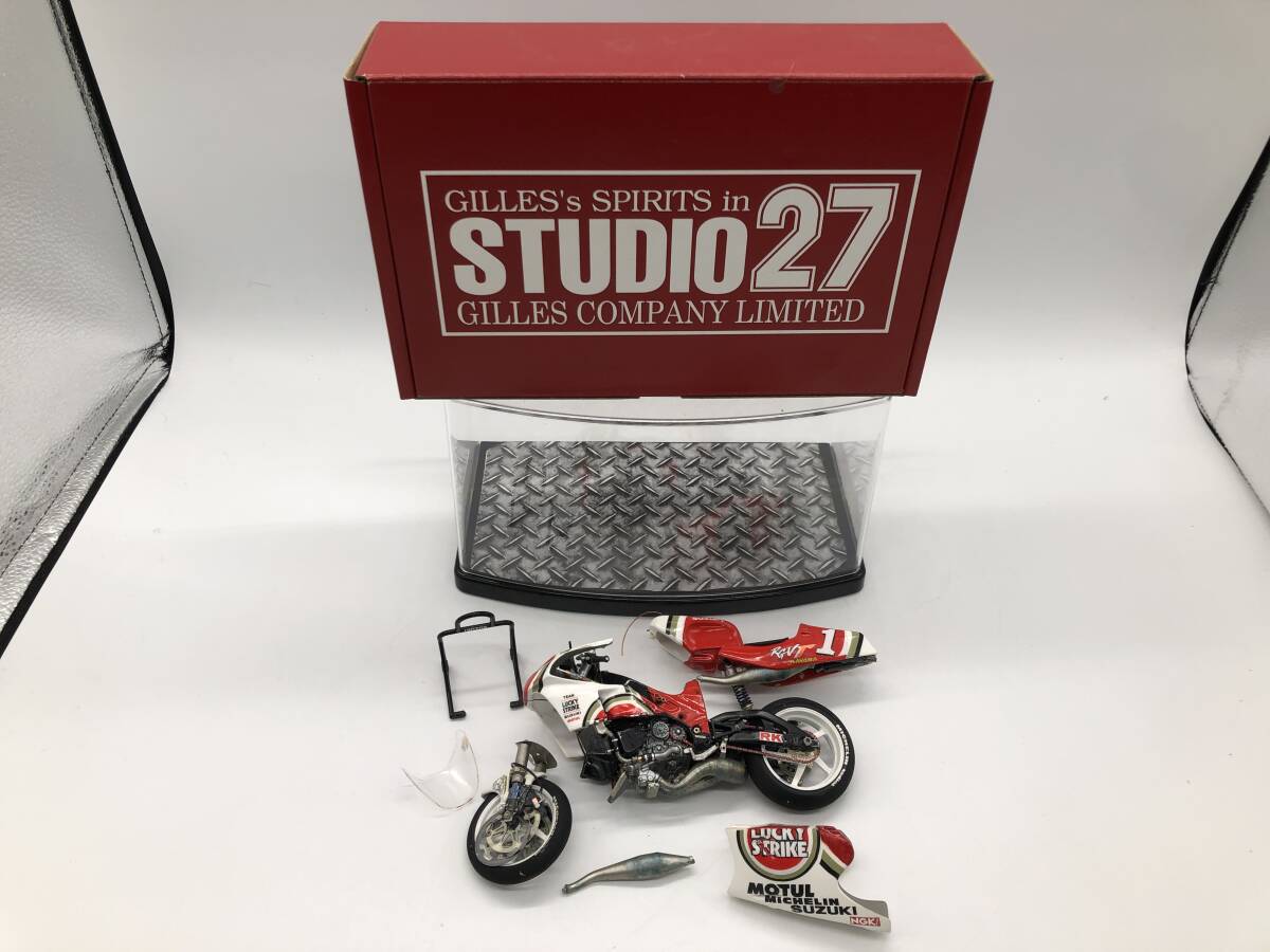 【ジャンク品】STUDIO27 1/12 TRANS KITS RGV-Γ XR-79 WGP 1994 ST27-TK1249 プラモデル バイク フィギュア SUZUKI U250719 拍卖