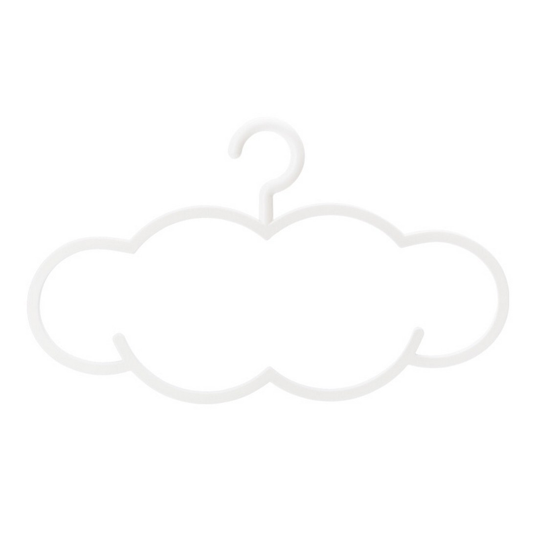 ハンガー 10本セット 雲形 衣類ハンガー 洋服ハンガー 落ちにくい メンズ レディース プラスチック ラック かわいい拍卖