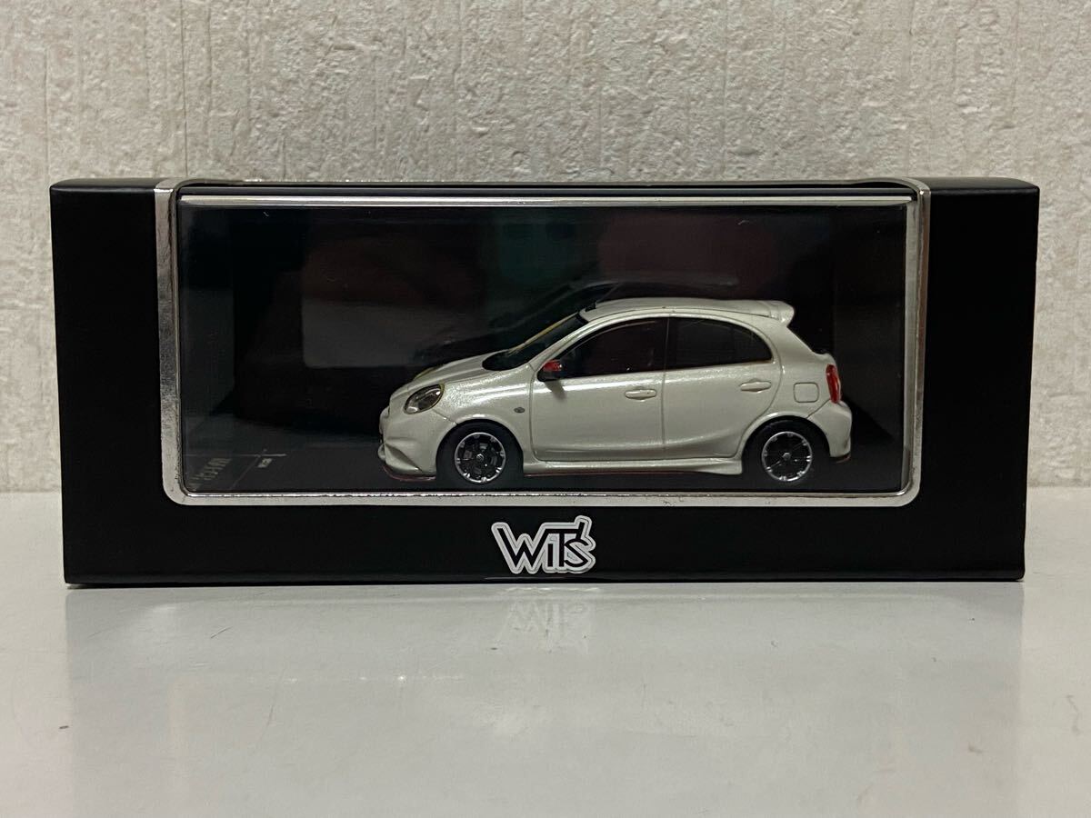 WiT's 1/43 日産 マーチ ニスモ S ブリリアントホワイトパール NISSAN MARCH NISMO S拍卖