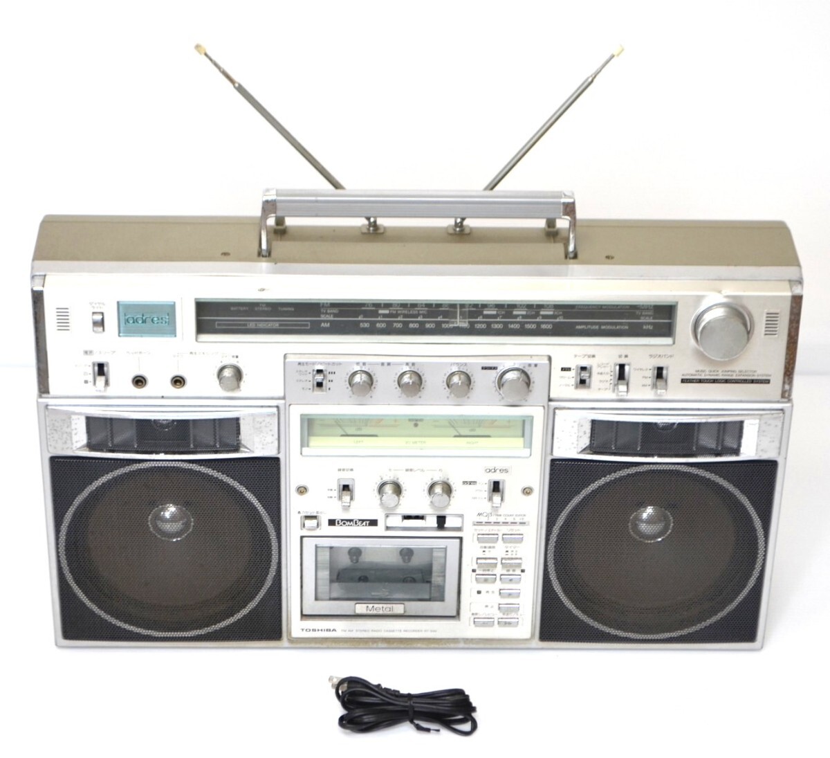 【最上位機種/動確済】TOSHIBA 東芝 RT-S90 BOMBEAT ボンビート バブルラジカセ METAL TAPE メタルテープ RADIO RT-S87 RT-S98 の兄弟機拍卖