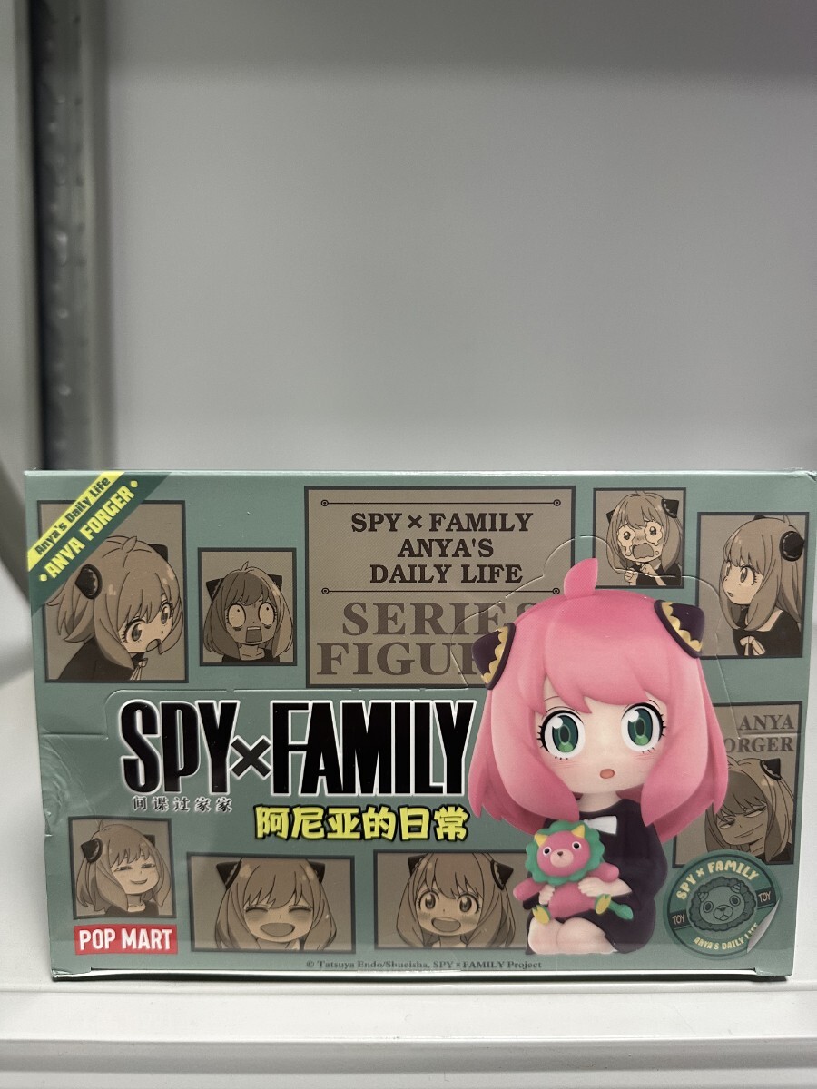 SpyXFamily アーニャ popmart ボックス 6個セット アーニャの日常 フィギュア拍卖