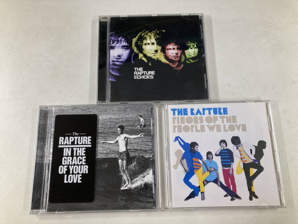 【W0152】ザ・ラプチャー CD アルバム 3枚セット●The Rapture●Echoes●Pieces of the People We Love●In the Grace of Your Love拍卖