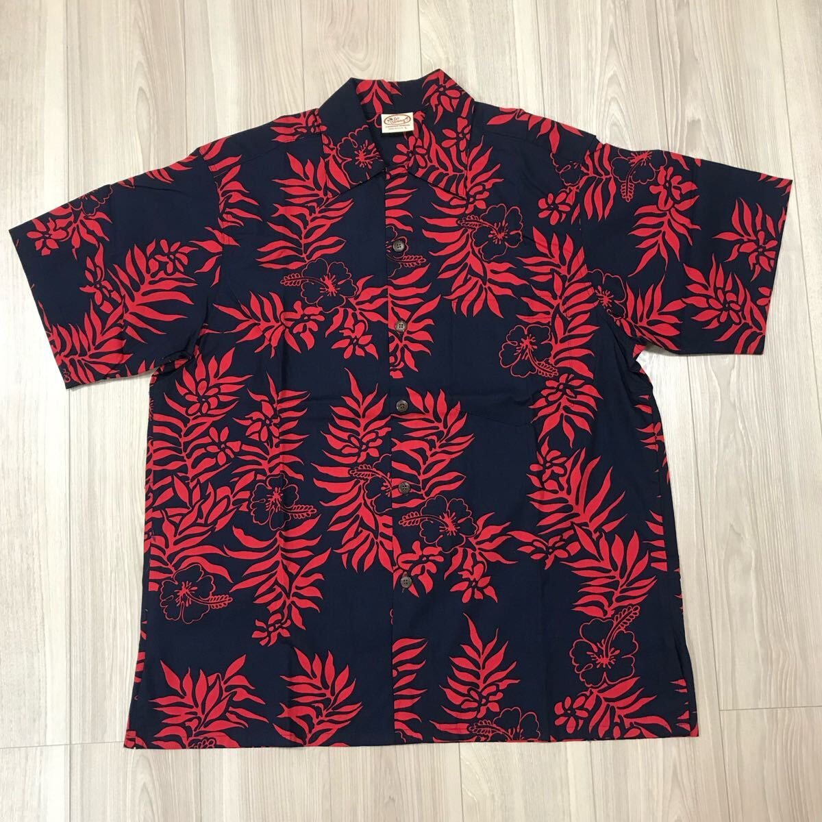 ADAM ET ROPE GO BEARFOOT VINTAGE SHIRT MADE IN USA SHIRTSアダムエテロペ アダムエロペ アロハシャツ ゴーベアフット ビンテージ シャツ拍卖