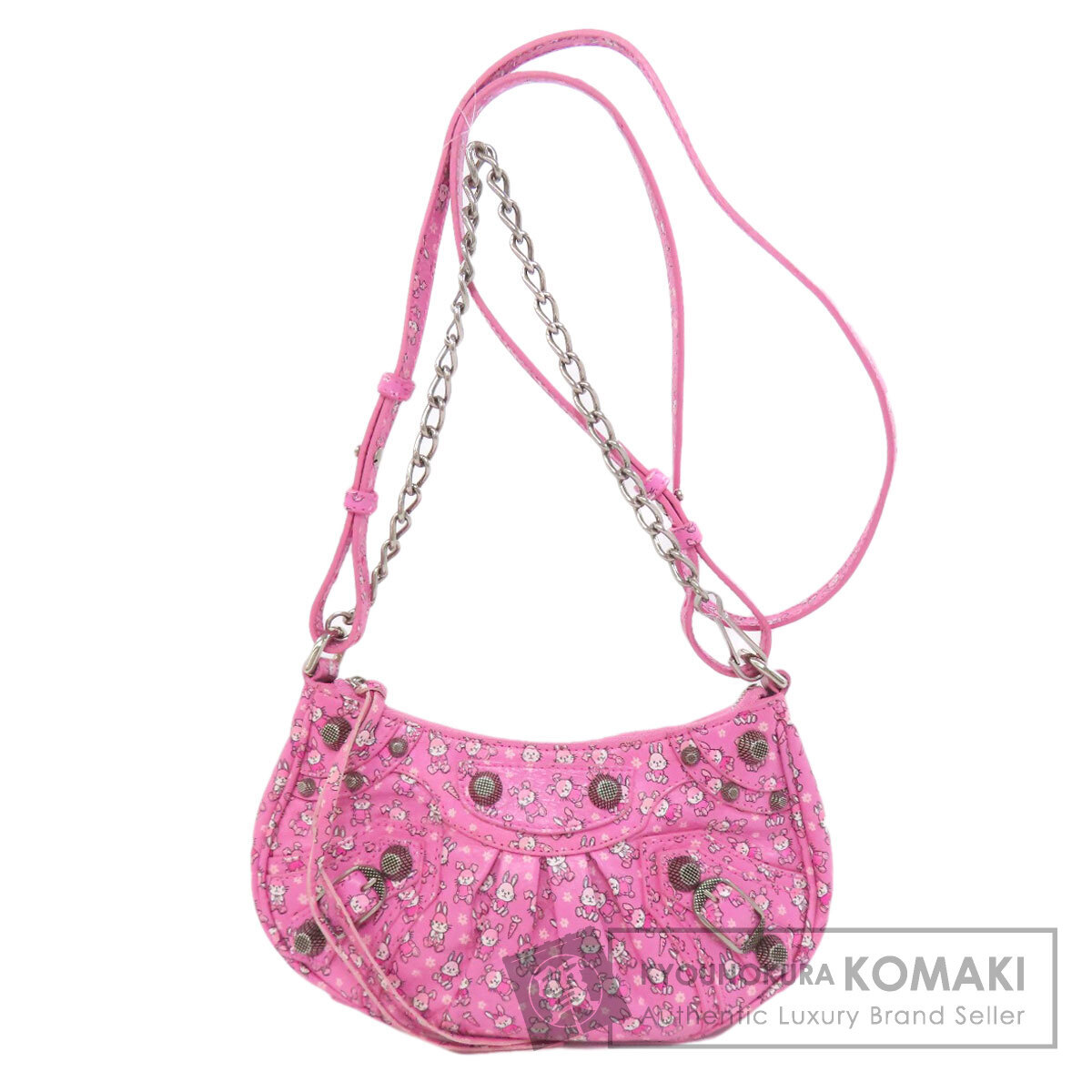 BALENCIAGA バレンシアガ 695814 ルカゴール ミニ 2WAY ショルダーバッグ カーフ レディース 中古拍卖