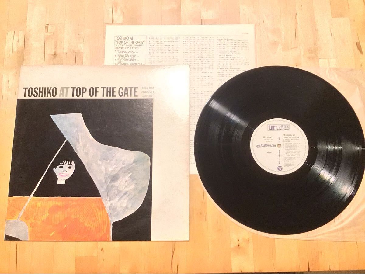 【LP】TOSHIKO AKIYOSHI QUINTET / TOSHIKO AT TOP OF THE GATE (YS-7515-CT) 秋吉敏子クインテット RON CARTER TACT JAZZ 78年盤 / 盤美品拍卖