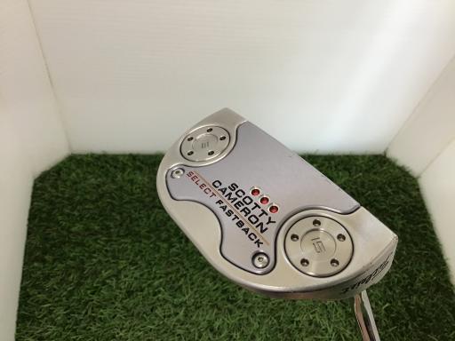 タイトリスト スコッティ キャメロン セレクト ファストバック パター SCOTTY CAMERON select FASTBACK(2018) 34インチ 中古 Dランク拍卖