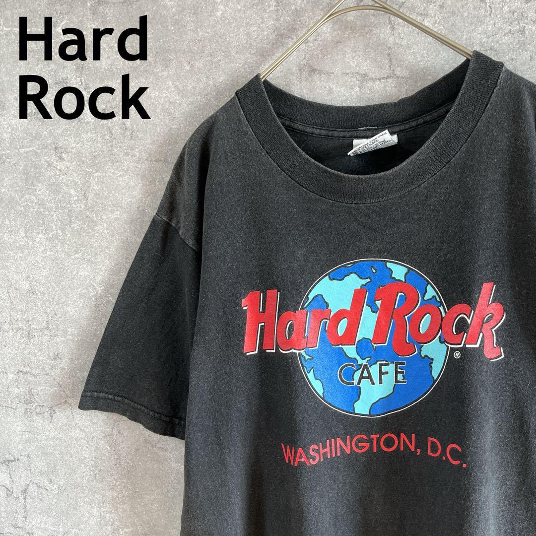 USA製Hard Rock Cafe Tシャツ ワシントンD.C. Sサイズ 黒拍卖