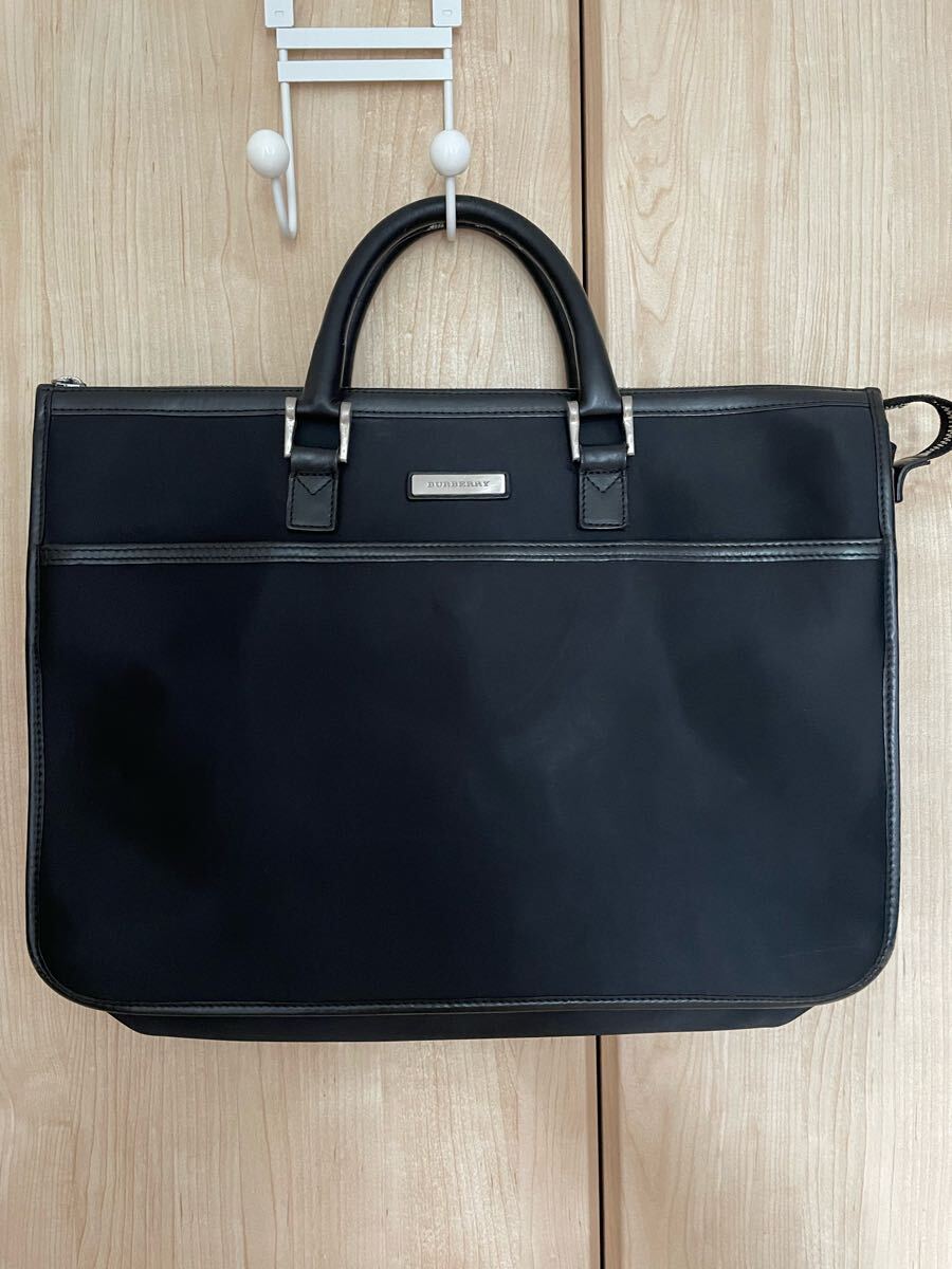 ★バーバリー ビジネス バッグ ブリーフケース 黒★拍卖