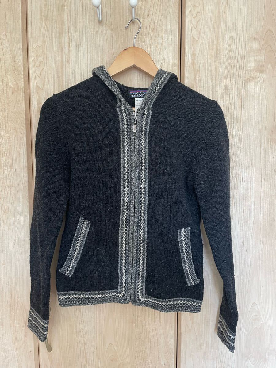★美品 Patagoniaパタゴニア ニットパーカー ジップパーカーS★拍卖