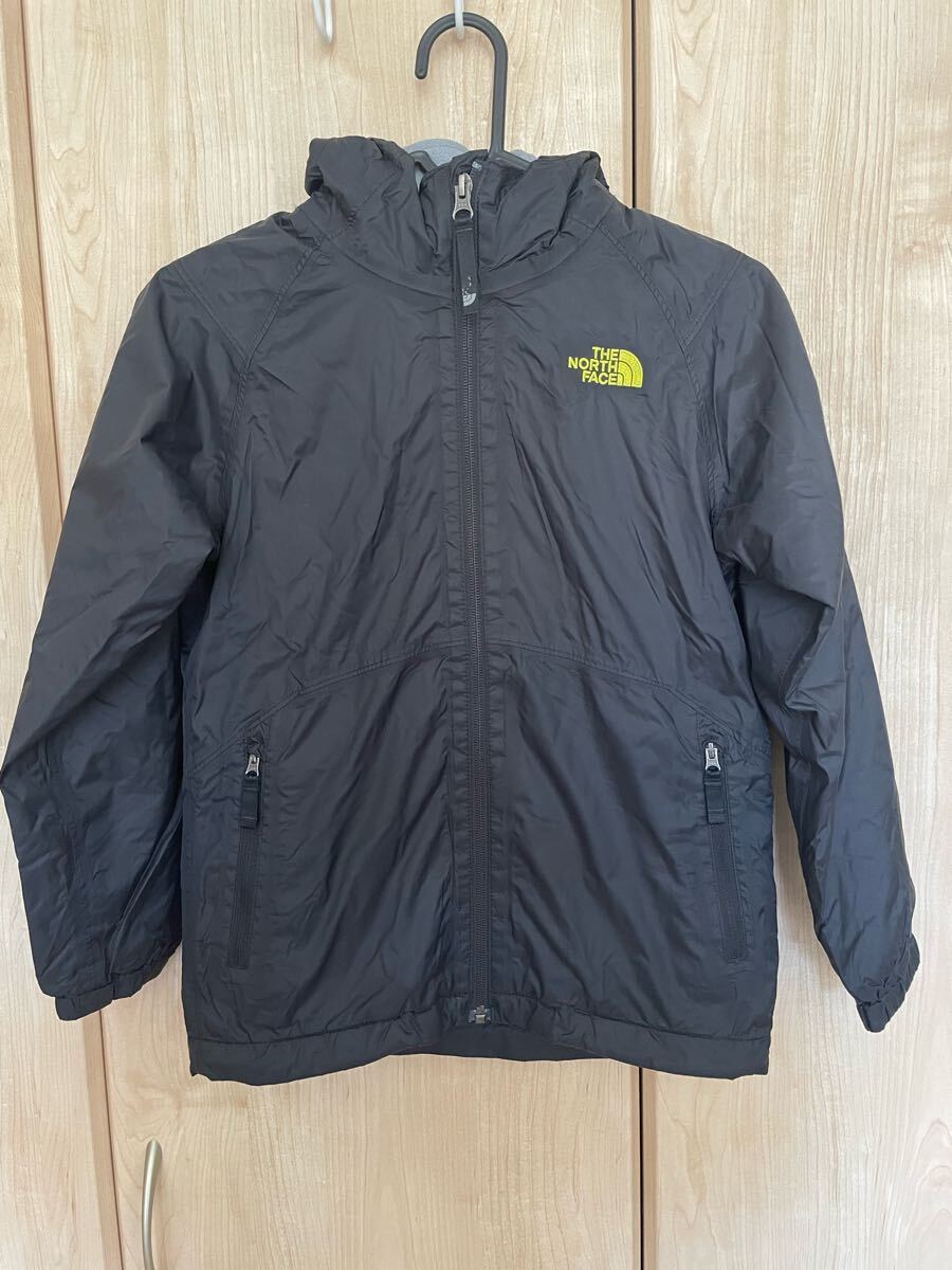 ★ THE NORTH FACE ノースフェイス マウンテンパーカー ブラック 黒 アウトドア ジャケット キッズ S★拍卖