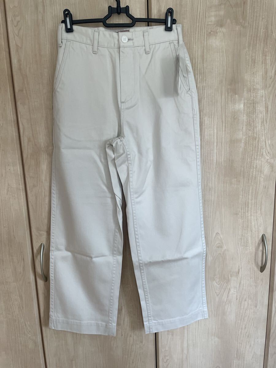 ★未使用 BEAMS LIGHTS チノパンツ ベージュ ワイド ビームス 定価17,600円★拍卖