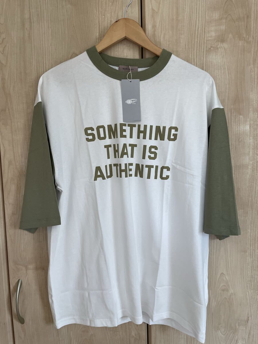 ★未使用 BEAMS LIGHTS ビームス 半袖Tシャツ アメカジ ラグラン M ビッグシルエット★拍卖
