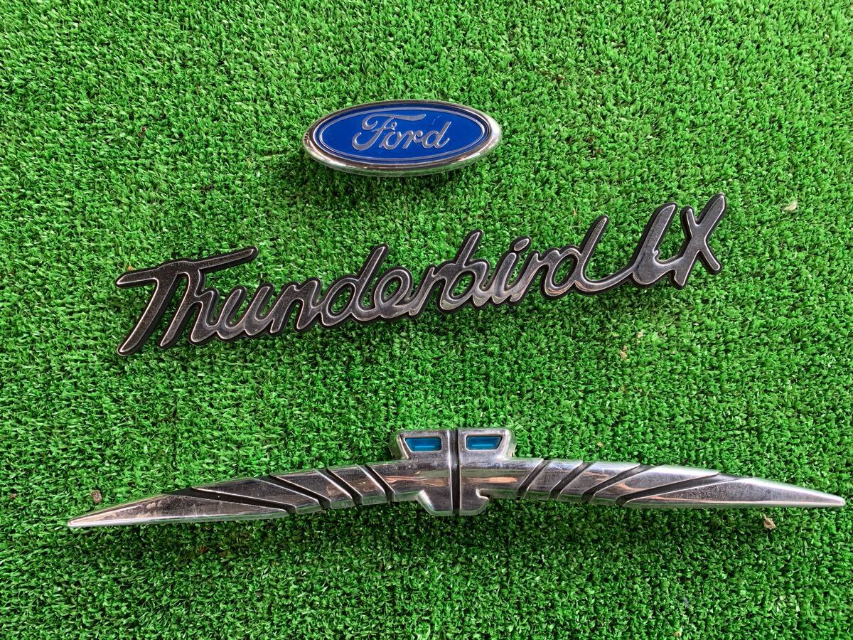 全国送料無料 フォード サンダーバード エンブレム マーク セット拍卖