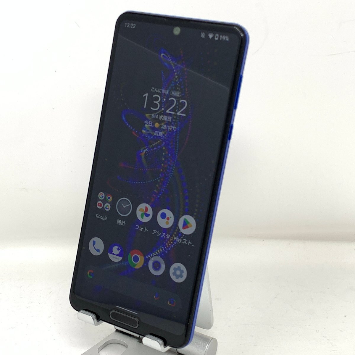 ◆ジャンク◆SHARP/AQUOS R5G 908SH/256GB/アースブルー/42285拍卖