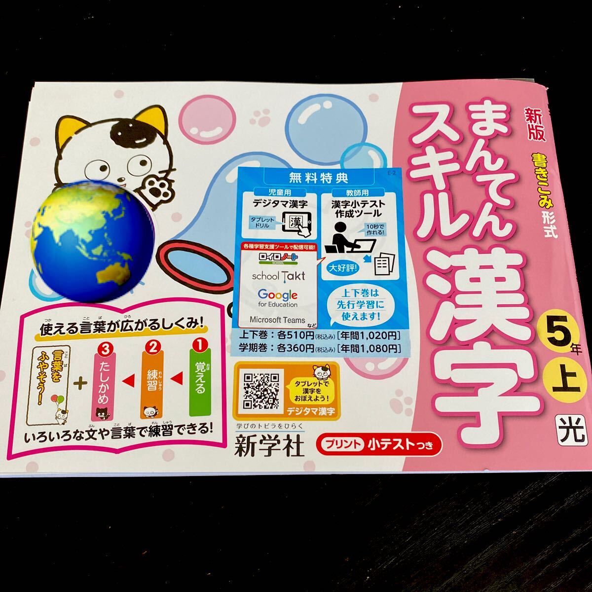 5-0234 まんてんスキル漢字 5年 国語 テスト用紙 プリント 教材 ドリル テキスト 文章問題 勉強 小学 教科 問題集 非売品 家庭学習 漢字拍卖