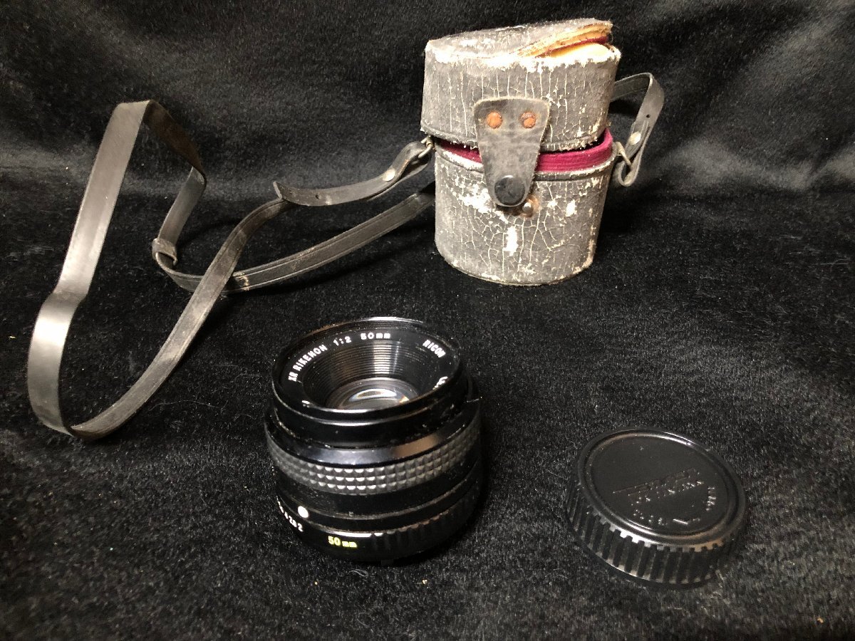 25B097 送料無料 RICOH リコー XR RIKENON 50mm 1:2 マウント レンズ リコー 長期保管品 中古品 ジャンク拍卖