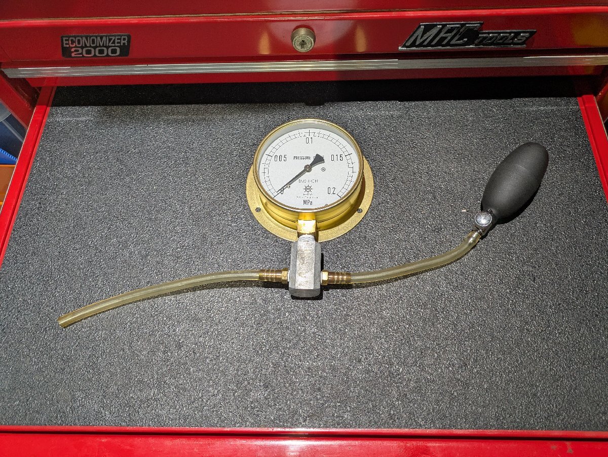 レーシングカート キャブレターテスター キャブレターチェック圧 調整 KT100SEC YAMAHA その2拍卖