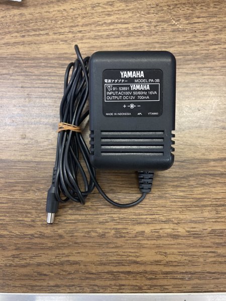 YAMAHA ACアダプター PA-3B キーボード用 純正 動作確認済み拍卖