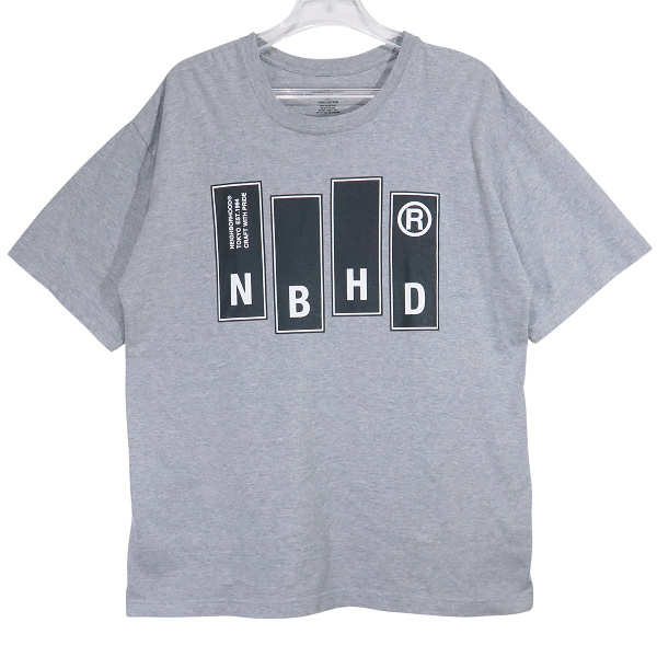 NEIGHBORHOOD ネイバーフッド 24SS NH.TEE SS-26 241PCNH-ST26 Tシャツ グレー ショートスリーブ カットソー 半袖 サイズM Julk拍卖