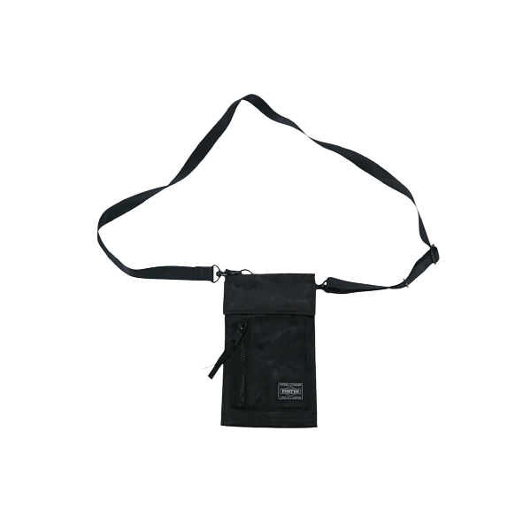 A BATHING APE ア ベイシング エイプ x PORTER STAND ポーター スタンド NAVIGATOR BAG ナビゲーター バッグ ブラック ミニ ポーチ Julk拍卖