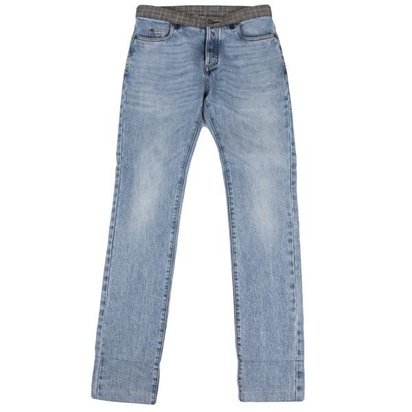 メゾンマルタンマルジェラ 再構築デザインスリムデニムパンツ インディゴライト他30拍卖