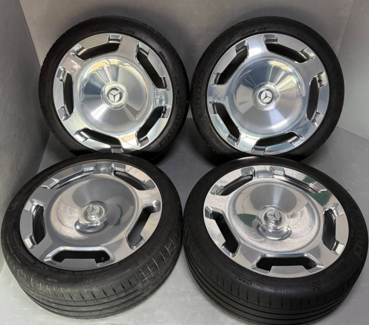鍛造 ベンツ AMG GLS600 W167 X167 EDITION 100 マイバッハ 23インチ 4本セット GLS400 GLS63 GLS500 PIRELLI 2023年製拍卖