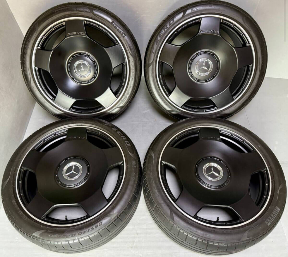 ベンツ AMG GLS63 W167 23インチ 4本セット GLS400 GLS600 GLS500 GLE350 GLE63 GLE400 PIRELLI 2020年製….23拍卖